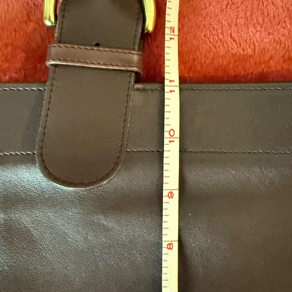 Vintage COACH Mahogany Brown Leather Soho Lafayette Tote/Shoulder Bag #4140 - Picture 4 of 10